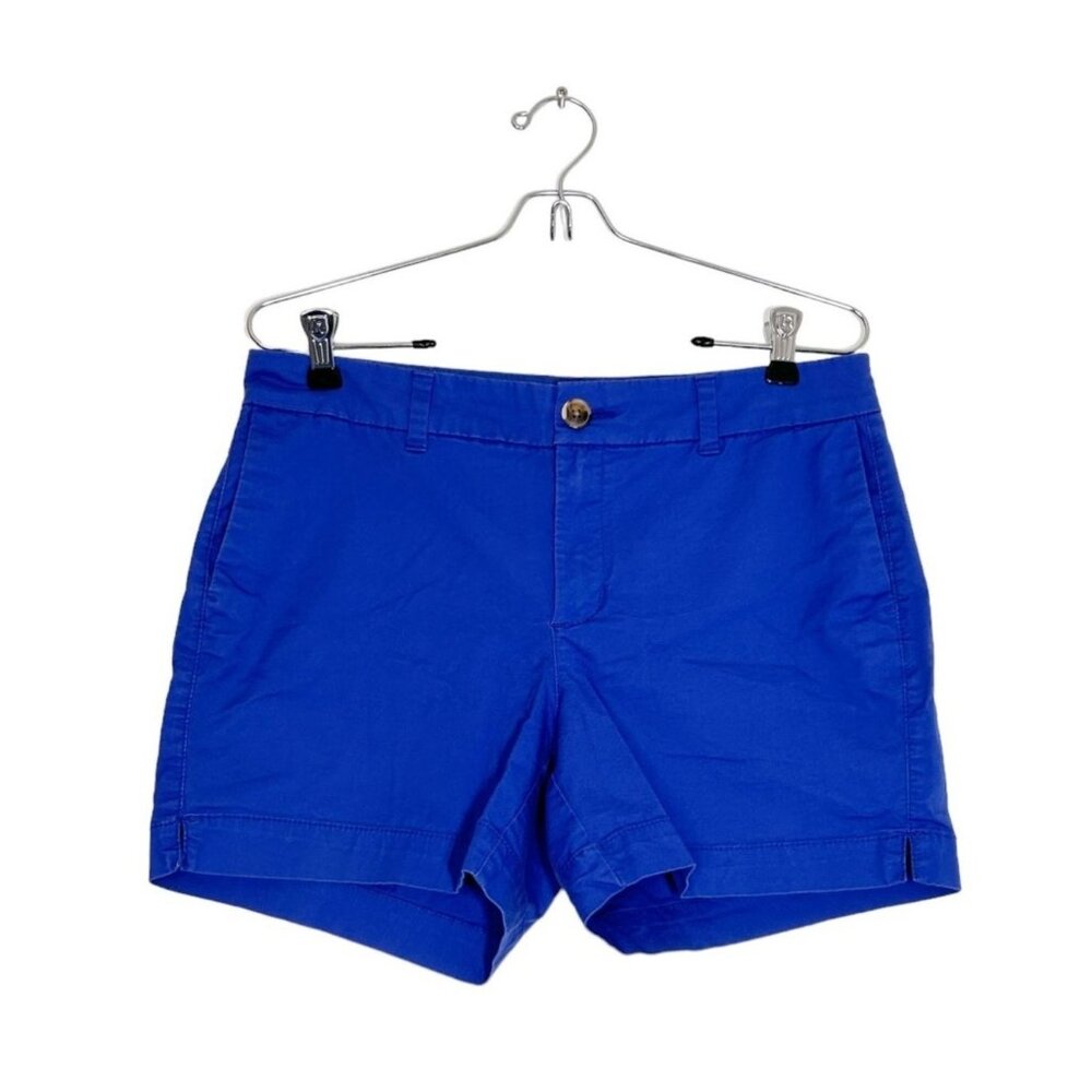Old Navy Women's Everyday Chino Style Shorts in Blue - Size 6